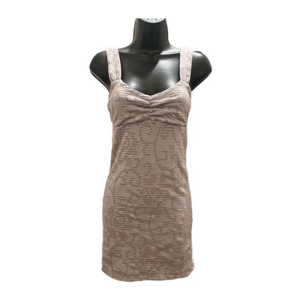 Free People Dresses & Skirts - Free People Faded Flow Mini Dress- Gray